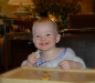 Claire at high tea