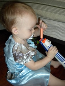 Princess Claire prepares for battle